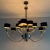 Donghia Fontana 12 Arm Italian Glass Chandelier The Fontana chandelier pays homage to the luxurious glamour of 1930's...