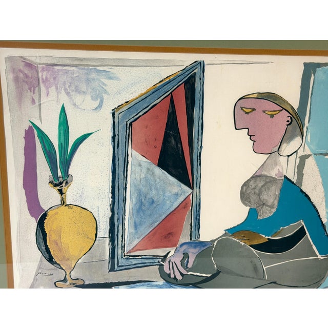 Green After Pablo Picasso (1881–1973), Femme au Miroir (Woman at the Mirror), 128/325 For Sale - Image 8 of 12