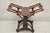 Brown Antique American Victorian Carved Black Walnut Adjustable Folio Print Stand For Sale - Image 8 of 12