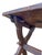 Antique French Oak Refectory Trestle Dining Table, 1900s For Sale - Image 9 of 14