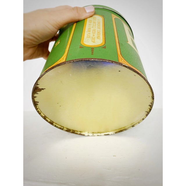 American Benzel’s Butter Bretzels Snack Vintage Advertising Tin For Sale - Image 3 of 6