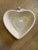 Vintage green sponge ware ceramic heart. Wall art or use it for food mold. ( jello, tuna fish, rice…)