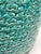1980s Vintage Ceramicosta Portugal Turquoise Textured Planter – Large Ceramic Cachepot For Sale - Image 5 of 8