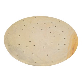 Large African Art Stone Fruit Bowl, 1980 For Sale