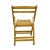 Indian Antique India Yellow Rustic Folding Chair For Sale - Image 3 of 10