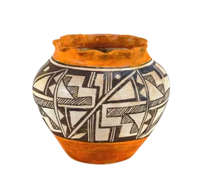 Acoma Signed Pueblo Southwestern Olla Jar