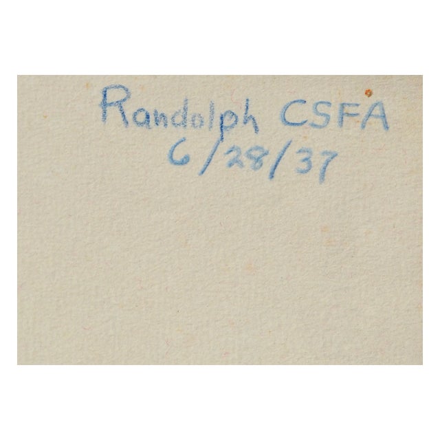 1930s Nude Figure Study For Sale - Image 4 of 6