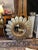 Monumental Hollywood Regency Silver & Gold Sunburst Mirror For Sale - Image 9 of 11