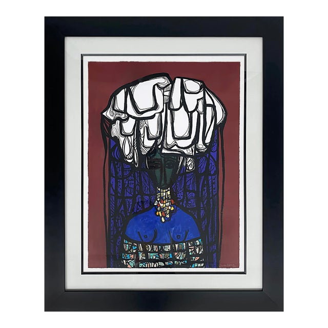 2007 Modern Cuban Artist Cundo Bermudez Lithograph, Signed and Numbered For Sale