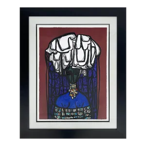 2007 Modern Cuban Artist Cundo Bermudez Lithograph, Signed and Numbered