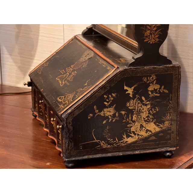 19th Century Chinoiserie Dressing Mirror For Sale - Image 11 of 16