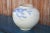 White 1930s Blue and White Asian Glazed Pot For Sale - Image 8 of 8