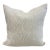 Tan and Cream Avant Pillow 23” X 23” For Sale