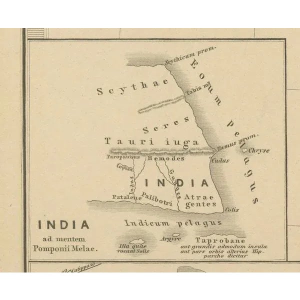 Cartography of the Indian Subcontinent, 1880s For Sale - Image 3 of 7