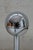 Metal Pair of Chrome John Mascheroni Barbell Lamps For Sale - Image 7 of 9