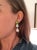 Christina Addison Elegant Three-Stone Drop Earring With Pink Topaz and Pearl - a Pair For Sale - Image 9 of 12