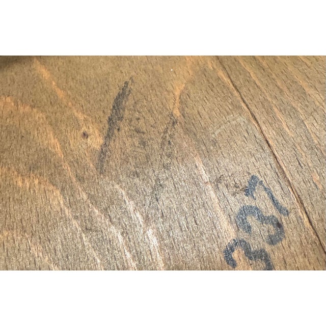 Pair Antique J & J Kohn Mundus Model 337 Bentwood Cafe Chairs Iris Marquetry Seats For Sale - Image 9 of 17