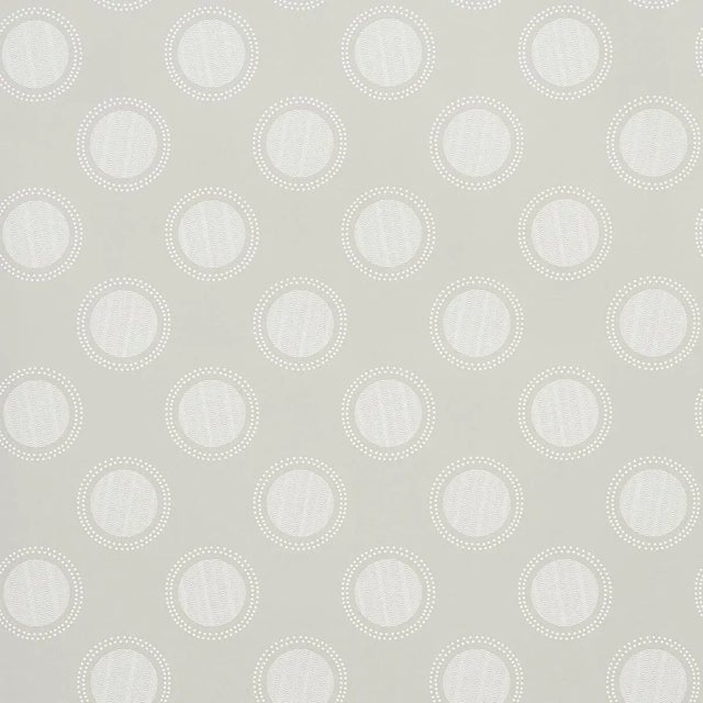 Not Yet Made - Made To Order Sample - Schumacher x Neisha Crosland Watermark Wallpaper in Powder Grey For Sale - Image 5 of 5