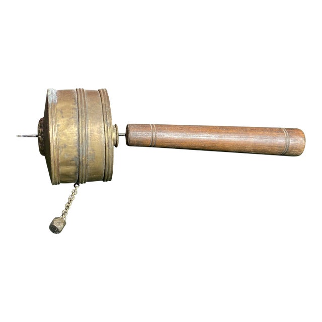 1970s Tibetan Prayer Wheel For Sale