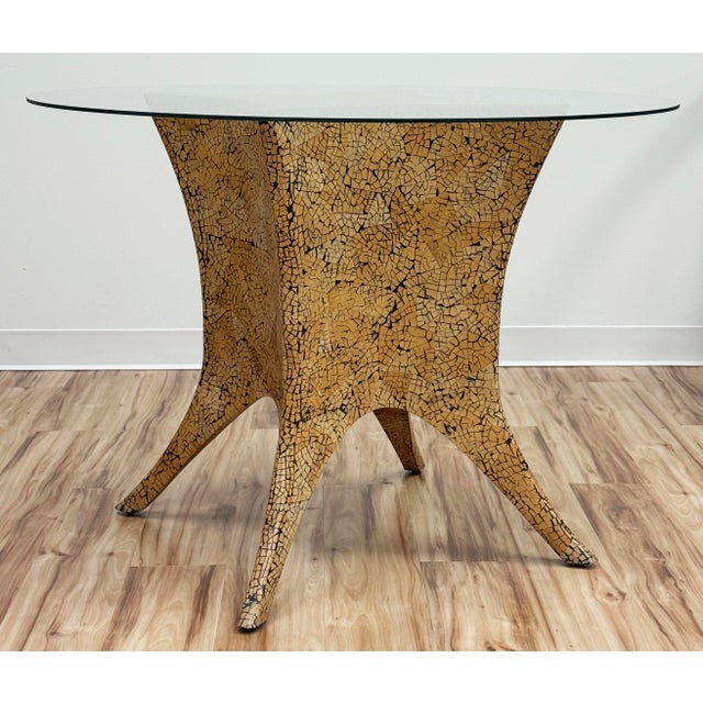 Vintage Tessellated Dining Table and Four (4) Chairs For Sale - Image 12 of 15