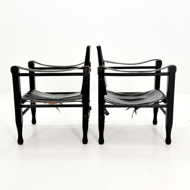 Mid-Century Modern Safari Chair by Aage Bruun & Son, Denmark, 1960s For Sale - Image 11 of 18