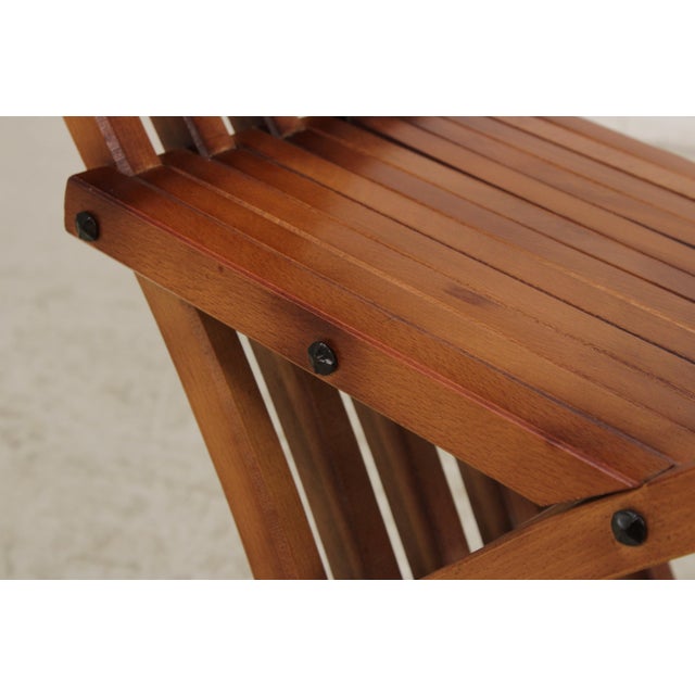 Vintage Savonarola Folding Chair For Sale - Image 12 of 18