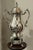 F.B. Rogers Silver Co. Vintage F B Rogers Silverplate Coffee Urn Samovar With Burner For Sale - Image 4 of 10