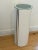 Mid-Century Modern 1980s Postmodern White Laminate Light Up Pedestal For Sale - Image 3 of 9
