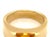 Cartier Large Tank Citrine 18k Yellow Gold Square Top Ring - Size 7 For Sale In Miami - Image 6 of 7