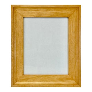 Vintage Arts & Crafts Farmhouse Boho Chic Fruit Wood Picture Frame. For Sale