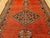 Vintage Malayer Area Rug, Hand-Knotted Wool, Geometric Tribal Pattern, 4x7, Terracotta & Navy For Sale - Image 17 of 18