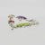 Christian Lacroix Brutalist Silvered Metal Pin Brooch with Colorful Enamel For Sale In Atlanta - Image 6 of 6