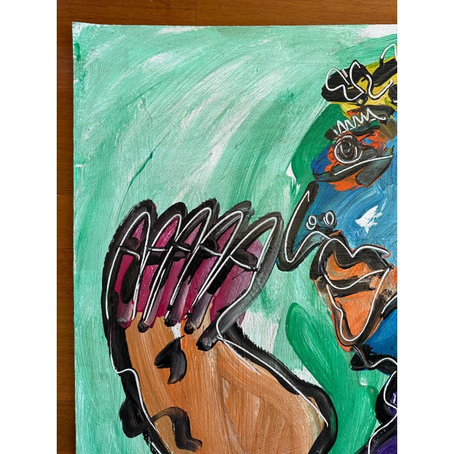 Abstract Titled Painting, Peter Keil, 1964 For Sale - Image 3 of 12