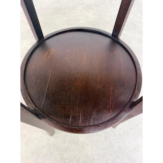 1930s Vienna Secessionist Bentwood Two-Tier Side Table from Thonet, 1930s For Sale - Image 5 of 9