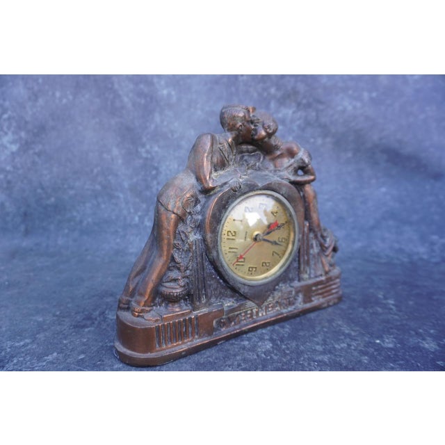 1930s Sweethearts United Clock For Sale - Image 4 of 7