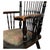 19th Century Ebonised Oak Windsor Armchair For Sale - Image 4 of 12