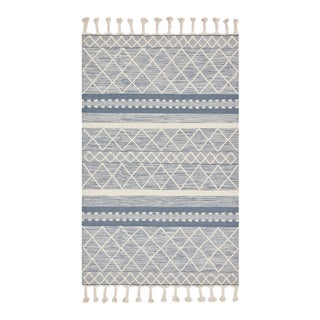 Sample - Loloi II Sawyer Rug, Teal - 18" x 18" For Sale