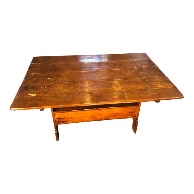 19th Century Rustic Dining Table For Sale