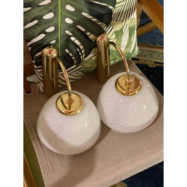 Murano Glass Wall Lights from Millefiori, Set of 2 For Sale - Image 17 of 18