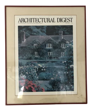 Architectural Digest June 1985 Cover Poster 18x23