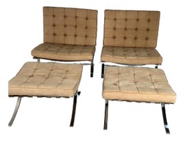 Example of Bauhaus Chair and Ottoman Sets