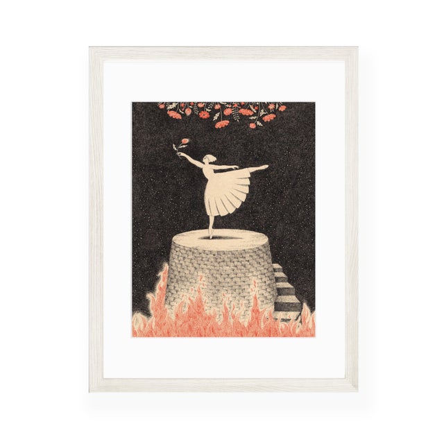2020s Fine Art Giclee Pint a Flower That Blooms Only Here by Sugimoto Sanae For Sale - Image 5 of 5