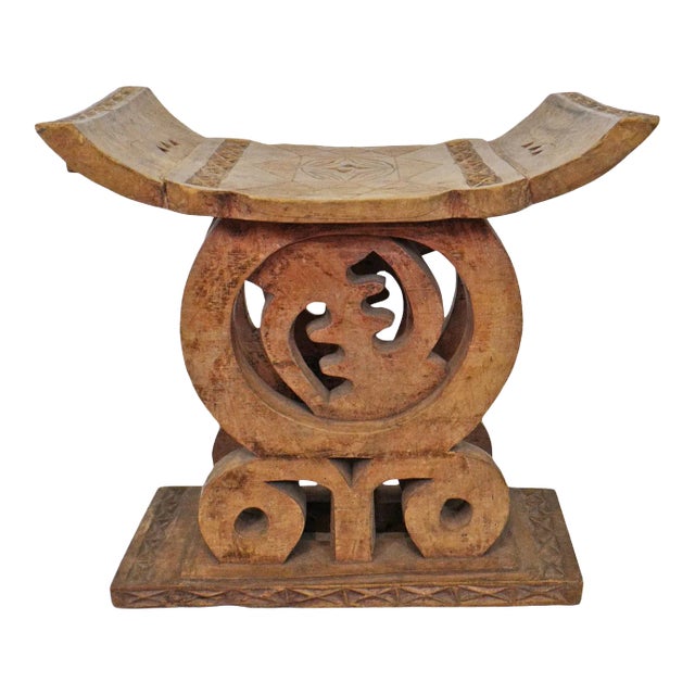 Vintage Ashanti Stool For Sale