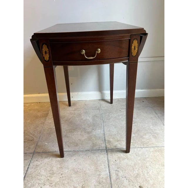 Hickory Chair Furniture Federal Style Mahogany Inlaid