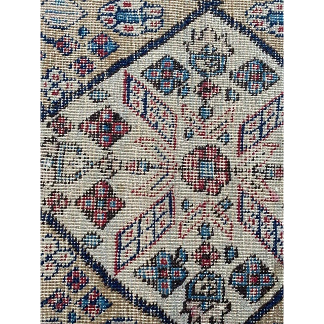Textile Little Antique Tabriz Rug For Sale - Image 7 of 10