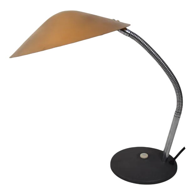 Industrial Adjustable Table Lamp, 1960s For Sale