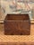 Antique 19th Century Dovetailed Wooden Storage Box With Iron Reinforcements For Sale In Little Rock - Image 6 of 12