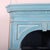 Interesting 19th C open corner cupboard with very nice architectural look. Ideal for small TV. 1860 Fits into a 61cm...