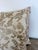 White Pair of Custom White Pillows W/ Fern Botanical Design For Sale - Image 8 of 11