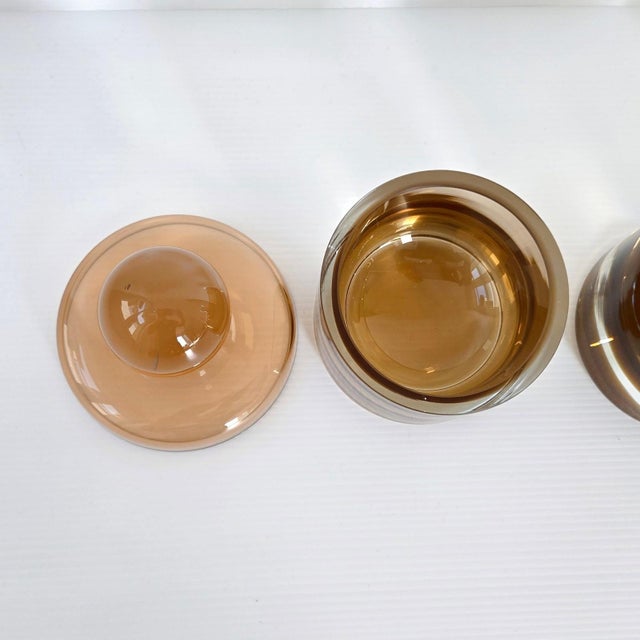 Vintage Perfume Set with Spray Bottle in Murano Glass, 1970s, Set of 3 For Sale - Image 3 of 13